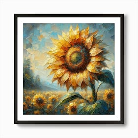 Sunflower Art Print