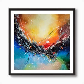 Energy Universe Art Print