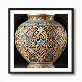 Islamic Vase 1 Art Print