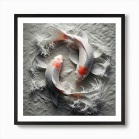 Koi Fish 3 Art Print