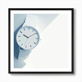 White Watch Art Print