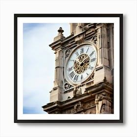 Clock Tower 1 Art Print