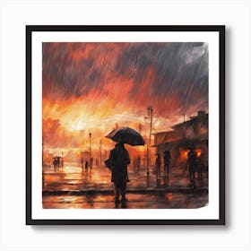 Rainy Day Art Print