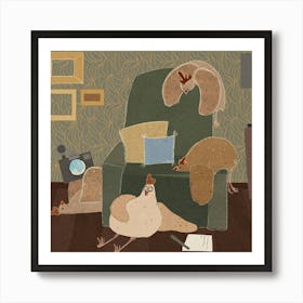 Lazy Afternoon Art Print