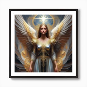 Angel Of Light 6 Art Print