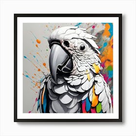 Parrot Painting Art Print