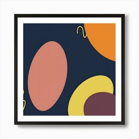 Abstract Image An Abstract Design Or Color Patt Art Print