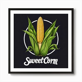 Sweetcorn As A Logo (44) Art Print