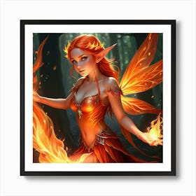 Elven Fairy Poster