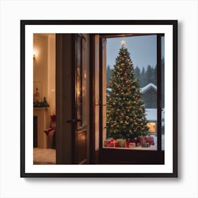 Christmas Tree Art Print