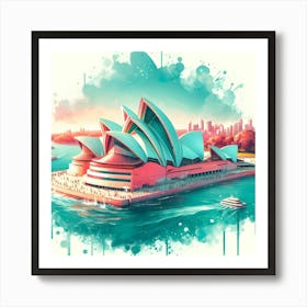 Sydney Opera House 5 Art Print