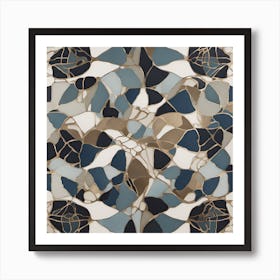 Mosaic Wall Art Art Print