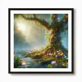 Fairy Forest 7 Art Print