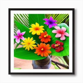 Flowers 3 ( Fromhifitowifi ) Art Print