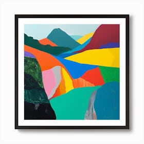 Abstract Travel Collection Japan 5 Art Print