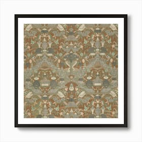 Textile Design 100 2 Art Print