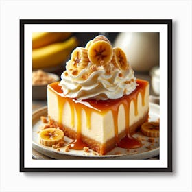 Banana Cheesecake 3 Art Print