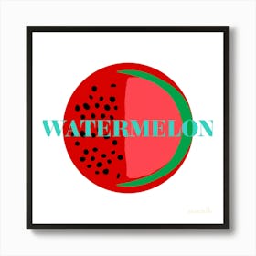 Watermelon Art Print