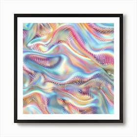 Holographic Background Art Print