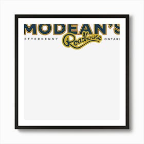 Modean S Roadhouse Art Print