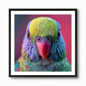 Portrait Of A Parrot 7 Art Print