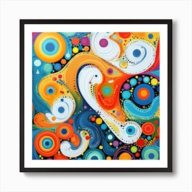 Abstract Painting 108 Art Print