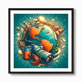 World Photography Day 2 Art Print