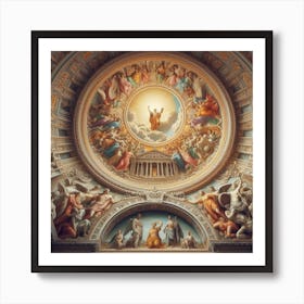 Dome Of Vatican Art Print