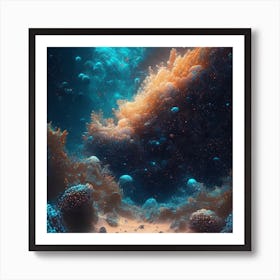 Coral Reef Art Print