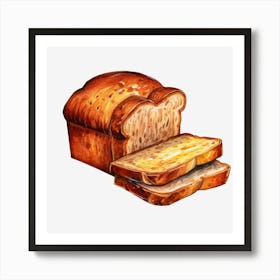 Bread 9 Art Print