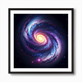 Spiral Galaxy Art Print