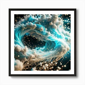 Abstract Fractals Art Print