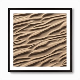 Realistic Sand Flat Surface Pattern For Background Use Trending On Artstation Sharp Focus Studio Art Print