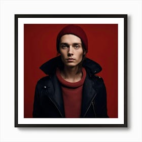 Portrait Of A Young Man Art Print