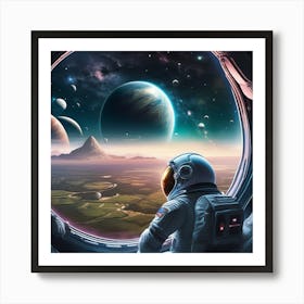 Adventure is Out There Art Print