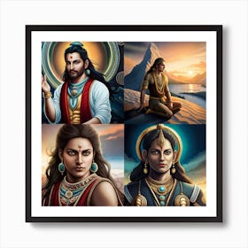 Lord Shiva Art Print