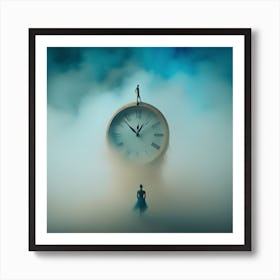 Clock In The Fog Affiche