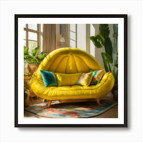 Shell Sofa Art Print