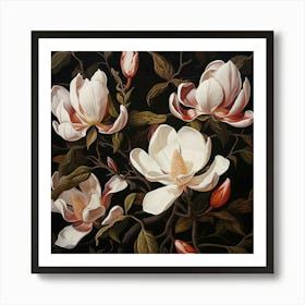 Magnolias 4 Art Print
