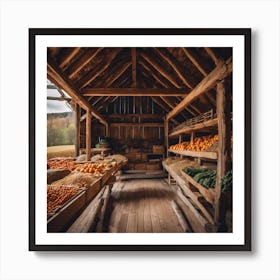 Farm Stand 1 Art Print