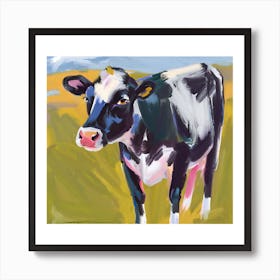 Holstein Cow 01 Art Print