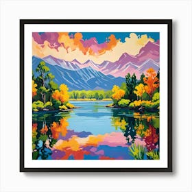 TULARE LAKE CALIFORNIA Art Print