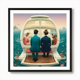 'The Love Boat' Art Print