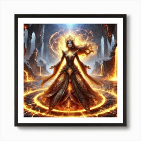 Queen Sorath Core Sovereignty Art Print