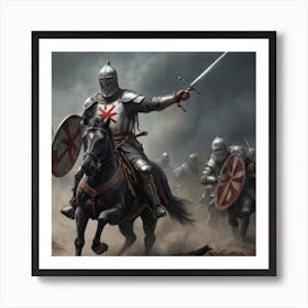 Knights Templar Art Print
