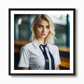 beautiful Model Art Print