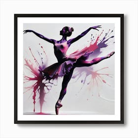 Ballerina 2 Art Print