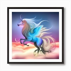 Fairytale Unicorn Art Print