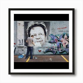 Pakistan Graffiti Art Print