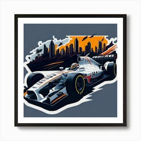 Artwork Graphic Formula1 (133) Art Print
